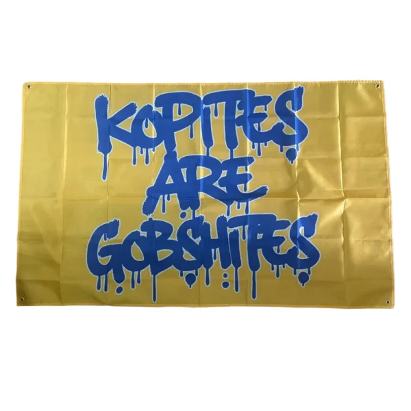 Gopites Are Gobshites Flag Kopites Are Gobshites 5x3ft Flag