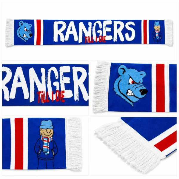 Rangers Till I Die Scarf
