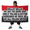 The Busby Boys Song 5x3ft Flag