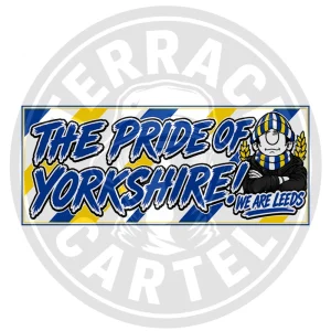 The Pride of Yorkshire - Leeds United Stickers
