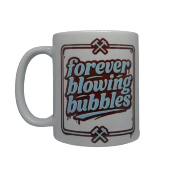 West-Ham-Forever-Blowing-Bubbles-Left-Side Forever Blowing Bubbles Mug