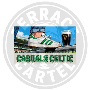 Casuals Celtic Stickers 10x6cm Stickers Casuals Celtic Stickers