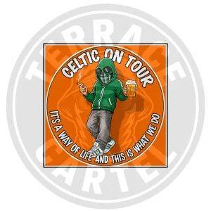 Celtic On Tour Stickers