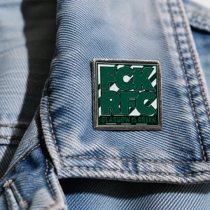 Fck RFC - Glasgow Is Green Pin Badge