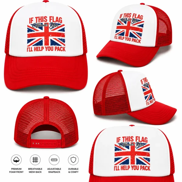 If This Flag Offends You Trucker Cap