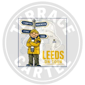 Leeds On Tour Stickers Leeds On Tour Stickers