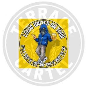 Leeds United On Tour Stickers