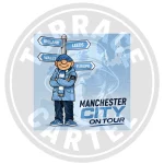 Manchester City On Tour Stickers Manchester City On Tour Stickers