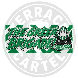 THE Green Brigade 12x5cm Stickers The Green Brigade Since 2006 - Celtic Stickers