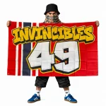 Arsenal Flag Invincibles 49 5x3ft Flag