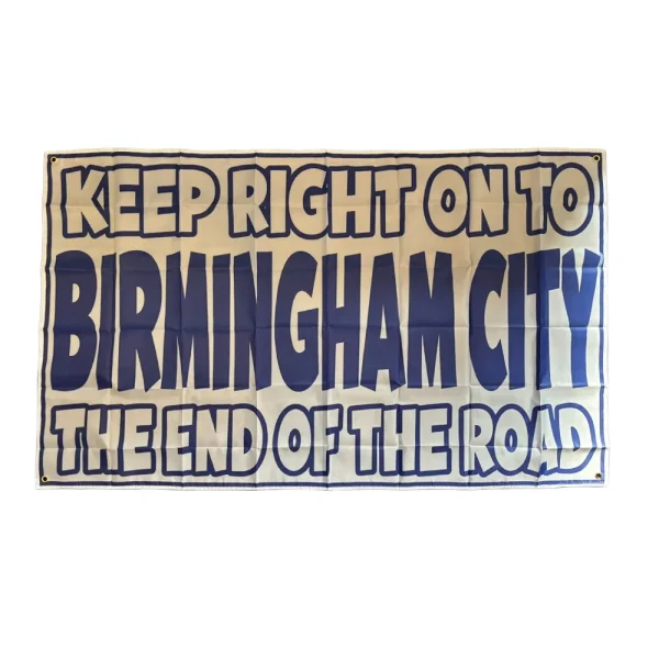 Birmingham Flag Birmingham City Keep Right On 5x3ft Flag