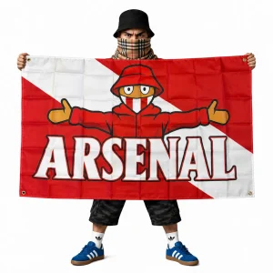 Arsenal Fan 5x3ft Flag
