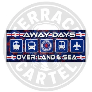 Over Land & Sea - Rangers Stickers