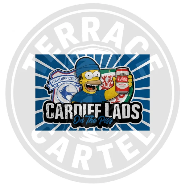 Cardiff Lads On the Piss Cardiff Lads On The Piss Stickers