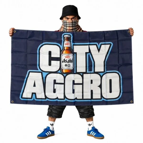 City Aggro Banner City Aggro 5x3ft Flag