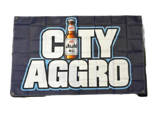 City Aggro Flag City Aggro 5x3ft Flag