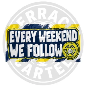 Every Weekend We Follow Leeds Every Weekend We Follow Leeds Stickers
