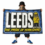 Leeds Banner The Pride Of Yorkshire - Leeds 5x3ft Flag