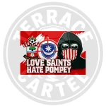 Love Saints Hate Pompey - Southampton Stickers
