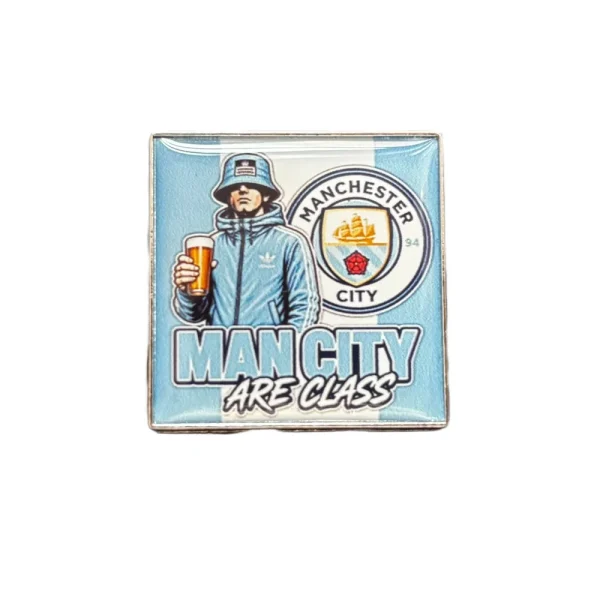 Man City Are Class Pin Badge