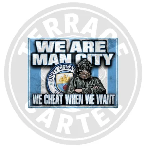 Man City Cheat When We Want Man City We Cheat When We Want Stickers