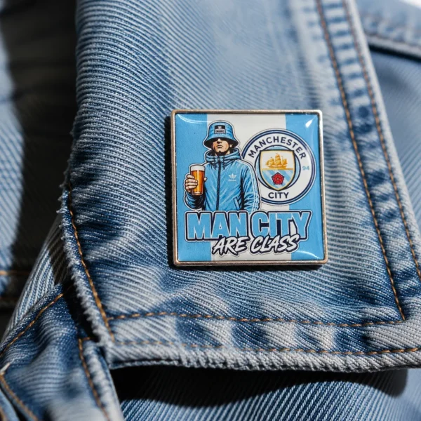 Man City Are Class Pin Badge