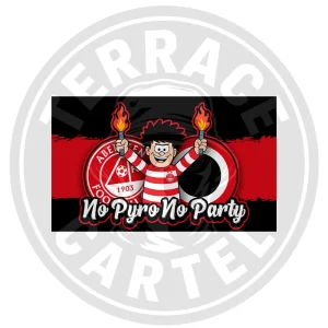 NO PYRO NO PARTY Aberdeen No Pyro No Party - Aberdeen Stickers