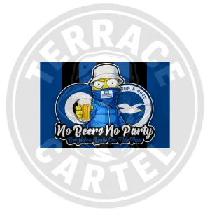 No Beers No Party Brighton No Beers No Party - Brighton Stickers