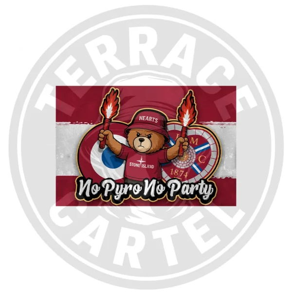 No Pyro No Party - Hearts Stickers