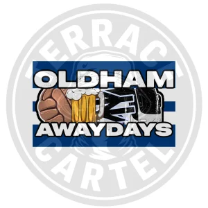 Oldham Awaydays Oldham Awaydays Stickers