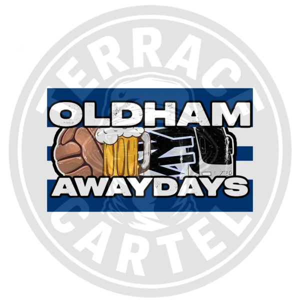 Oldham Awaydays Oldham Awaydays Stickers