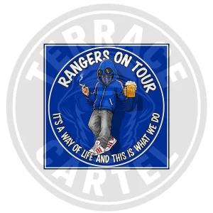 Rangers On Tour Stickers