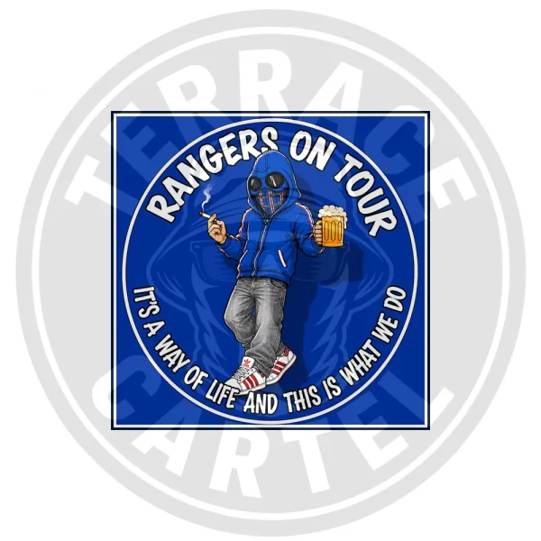 Rangers On Tour Stickers