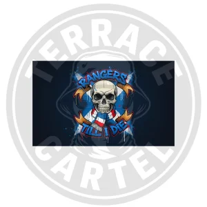 Rangers Till I Die Stickers