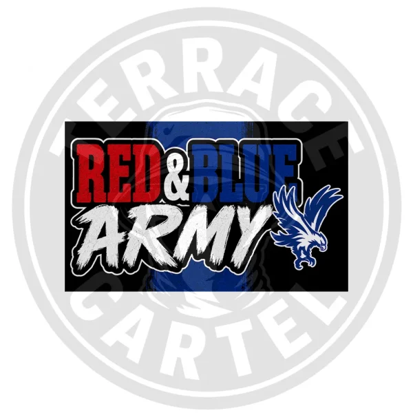Red & Blue Army - Crystal Palace Stickers