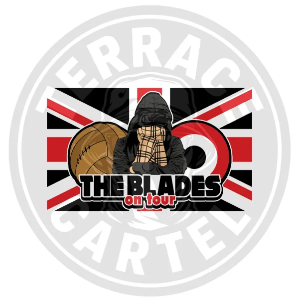 The Blades On Tour - Sheffield United Stickers